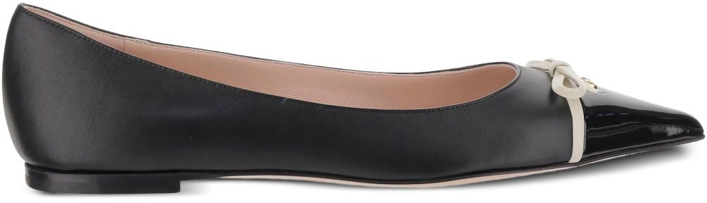 Valentino Garavani Flat Shoes Black Zwart