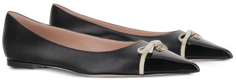 Valentino Garavani Flat Shoes Black Zwart