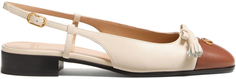Valentino Garavani Flat Shoes White Wit