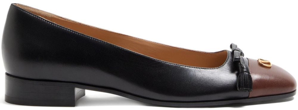 Valentino Garavani Flat Shoes Black Zwart
