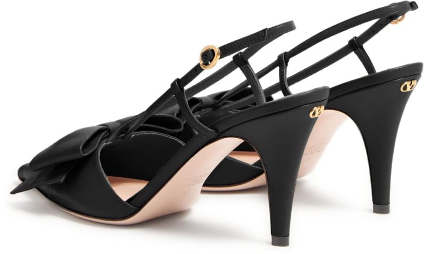 Valentino Garavani With Heel Black Zwart