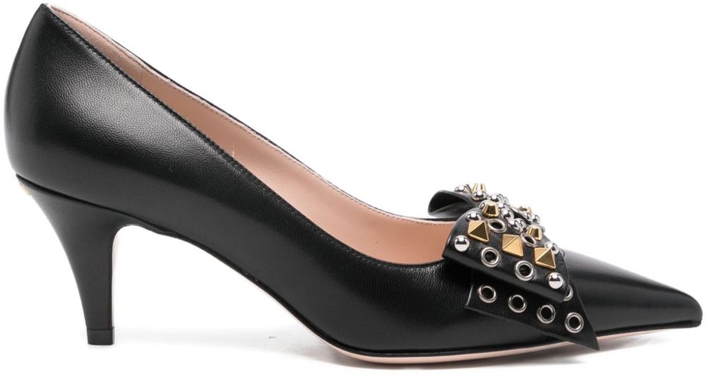 Valentino Garavani With Heel Black Zwart