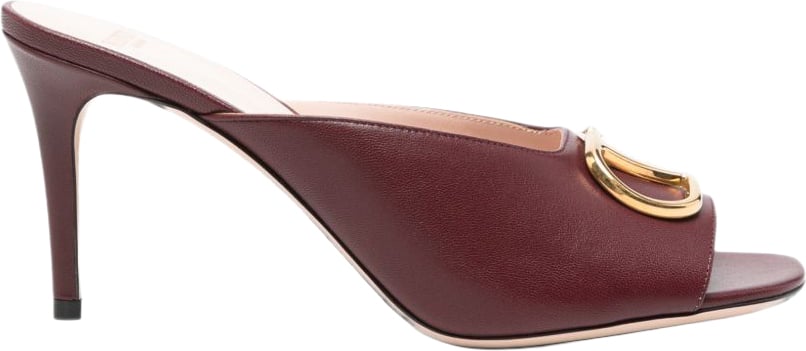 Valentino Garavani Sandals Red Maroon