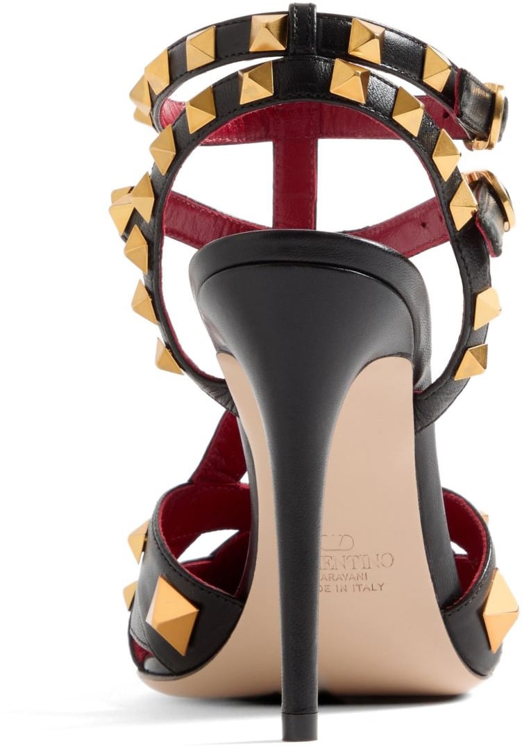 Valentino Garavani With Heel Black Zwart