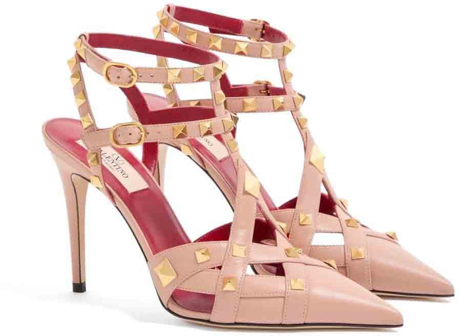 Valentino Garavani With Heel Powder Roze