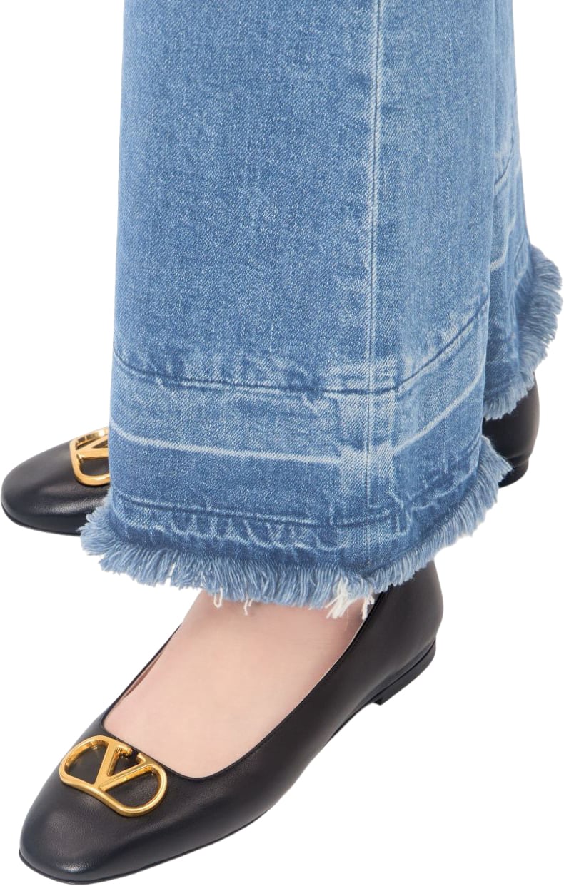 Valentino Garavani Flat Shoes Black Zwart