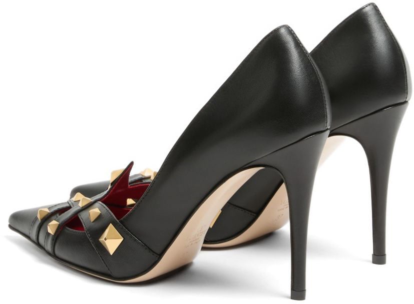 Valentino Garavani With Heel Black Zwart