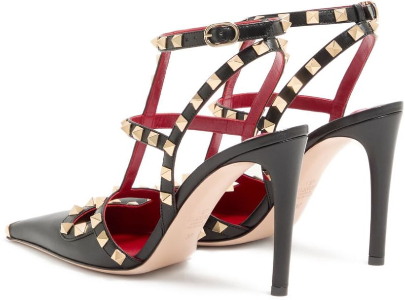 Valentino Garavani With Heel Black Zwart