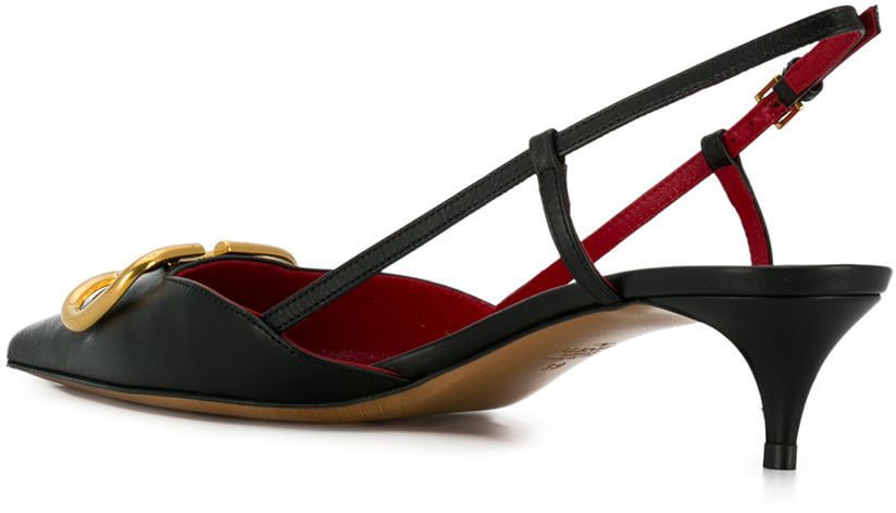 Valentino Garavani With Heel Black Zwart