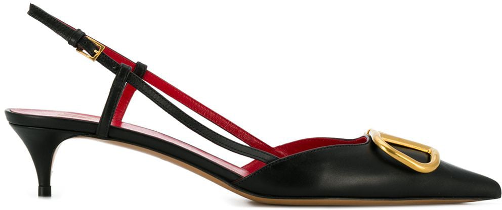 Valentino Garavani With Heel Black Zwart
