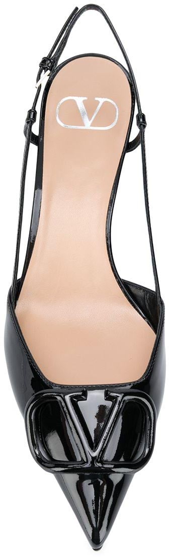 Valentino Garavani With Heel Black Zwart