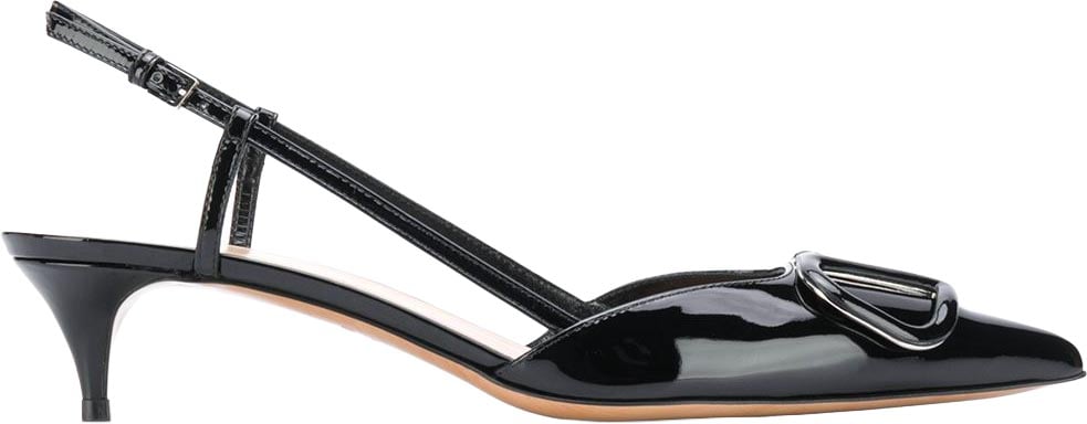Valentino Garavani With Heel Black Zwart