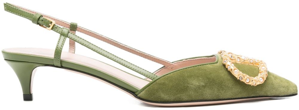 Valentino Garavani With Heel Green Groen