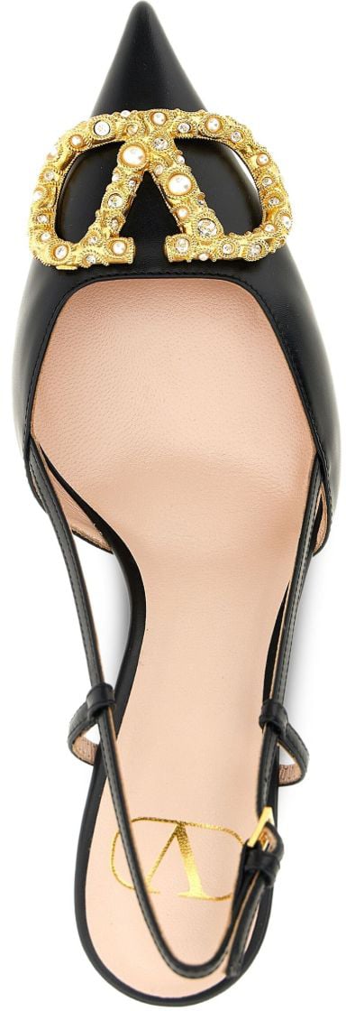 Valentino Garavani With Heel Black Zwart