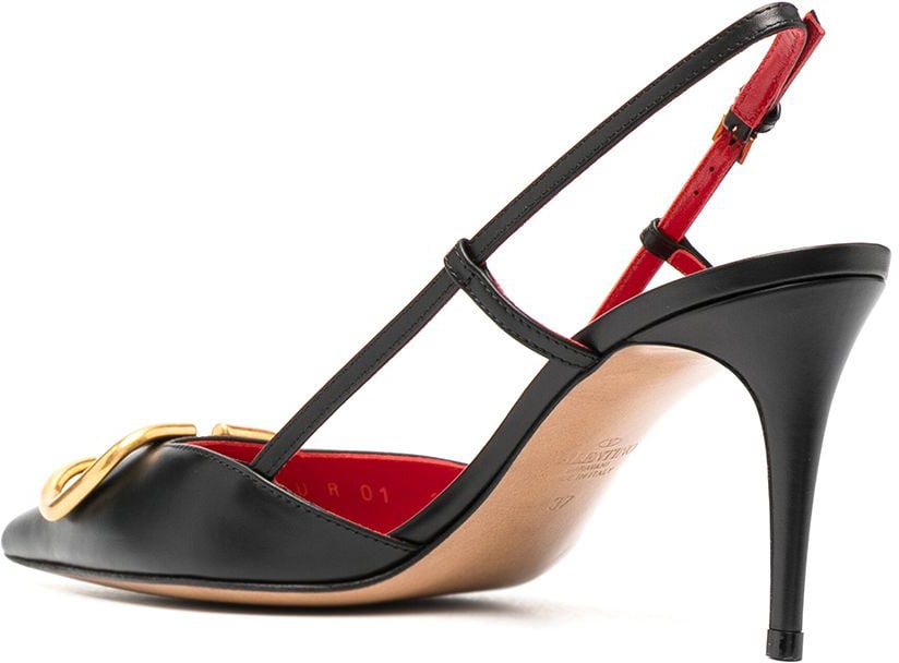 Valentino Garavani With Heel Black Zwart
