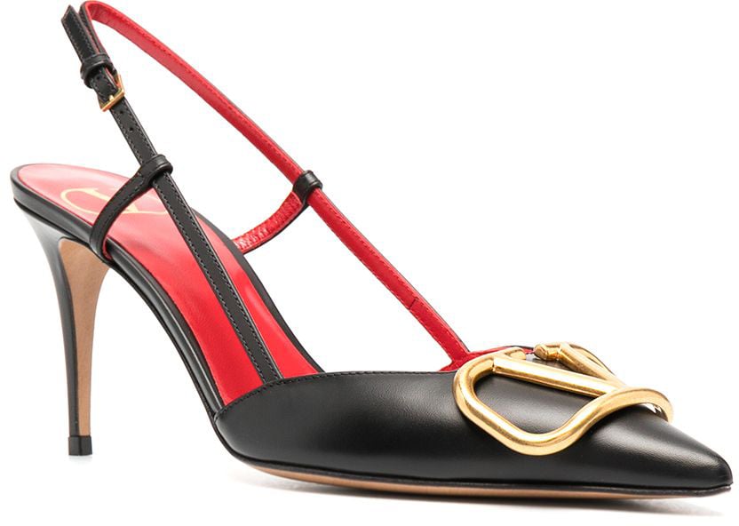 Valentino Garavani With Heel Black Zwart