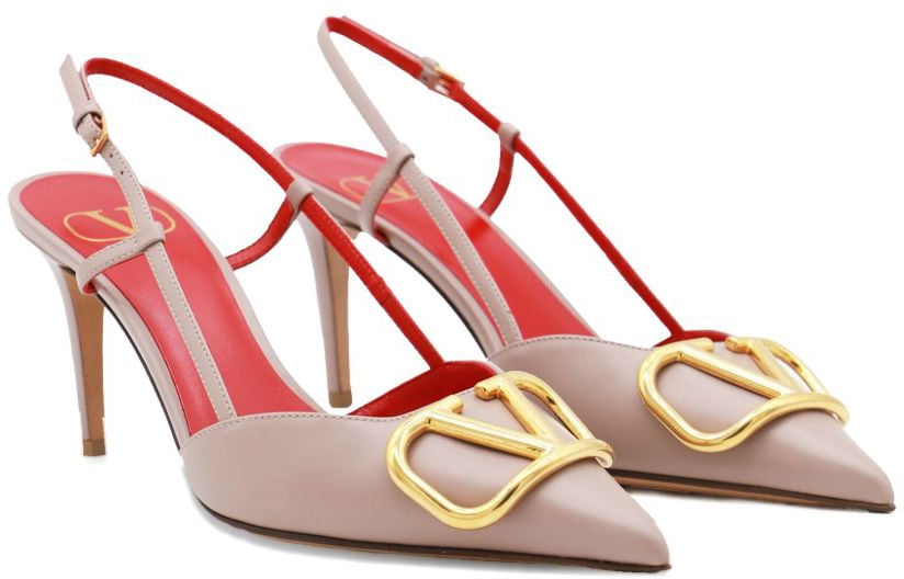 Valentino Garavani With Heel Powder Roze