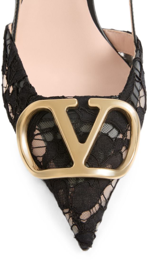 Valentino Garavani With Heel Black Zwart