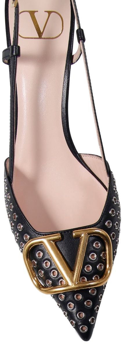 Valentino Garavani With Heel Black Zwart