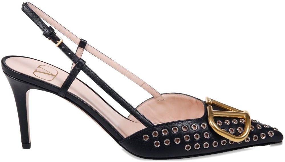 Valentino Garavani With Heel Black Zwart