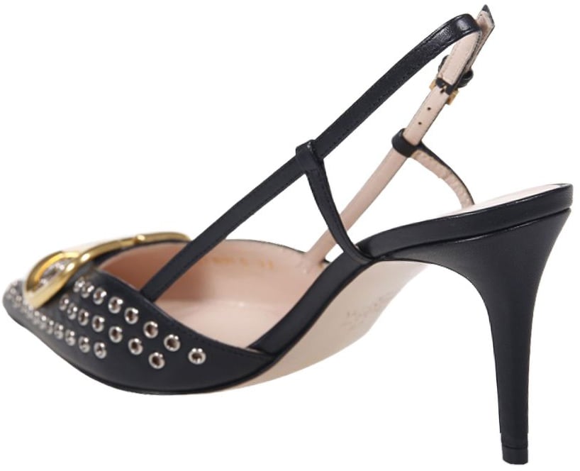 Valentino Garavani With Heel Black Zwart