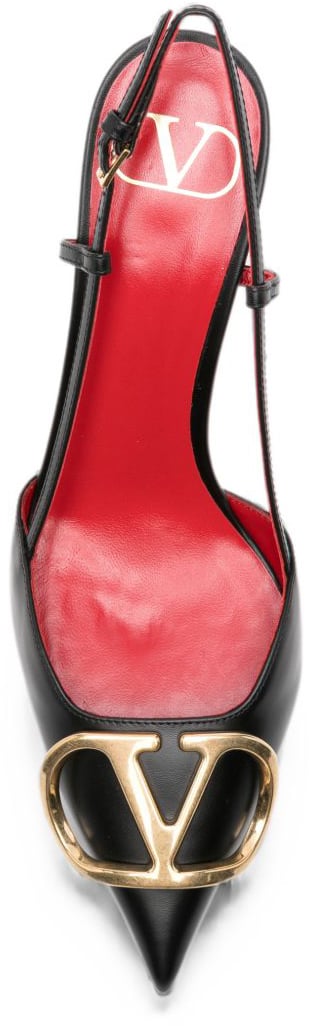 Valentino Garavani With Heel Black Zwart
