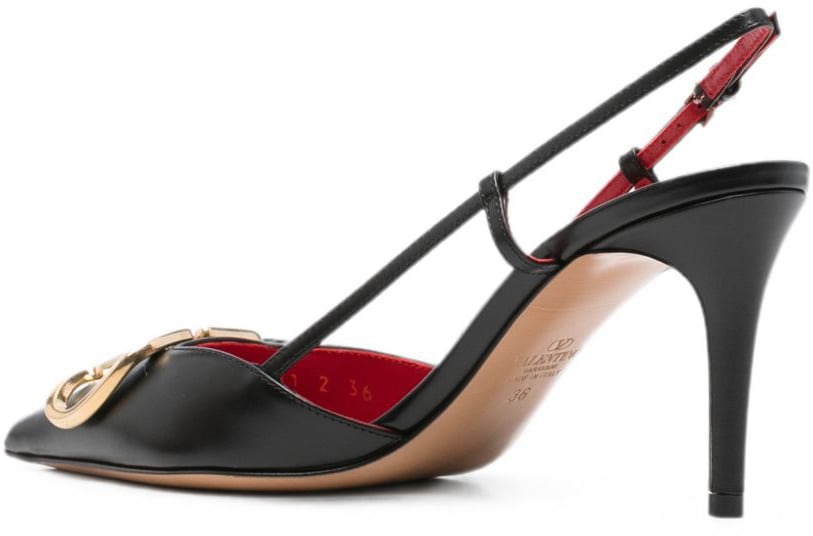 Valentino Garavani With Heel Black Zwart