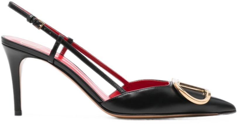 Valentino Garavani With Heel Black Zwart