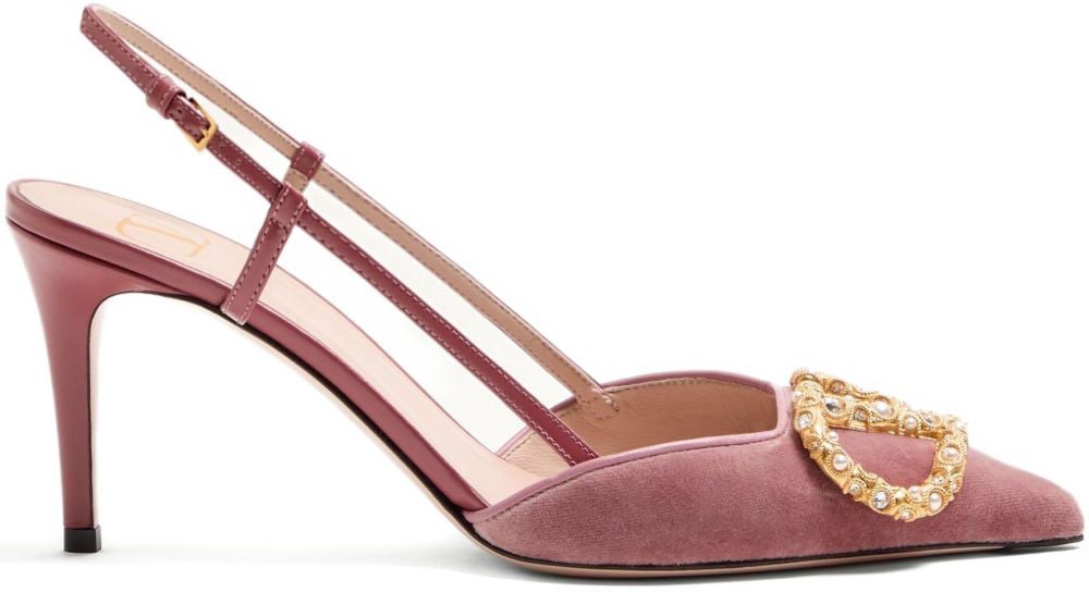 Valentino Garavani With Heel Powder Roze