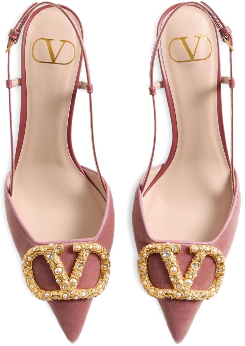 Valentino Garavani With Heel Powder Roze