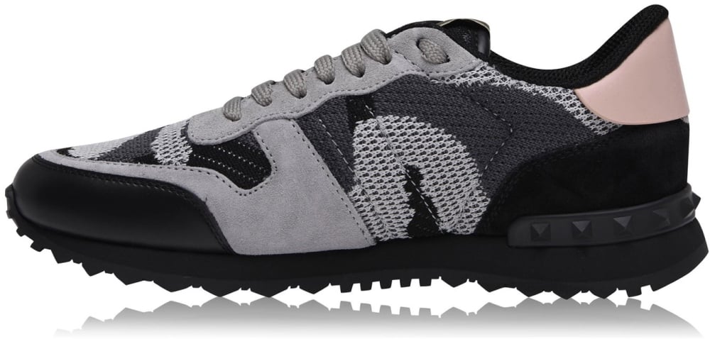 Valentino Garavani Rockstud Camo Sneakers Divers