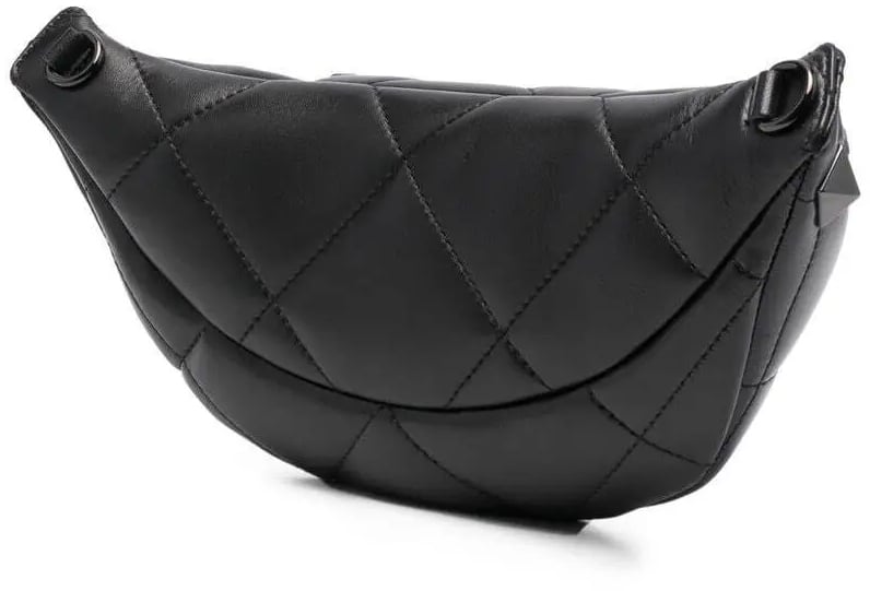 Valentino Garavani Roman Studded Belt Bag Zwart