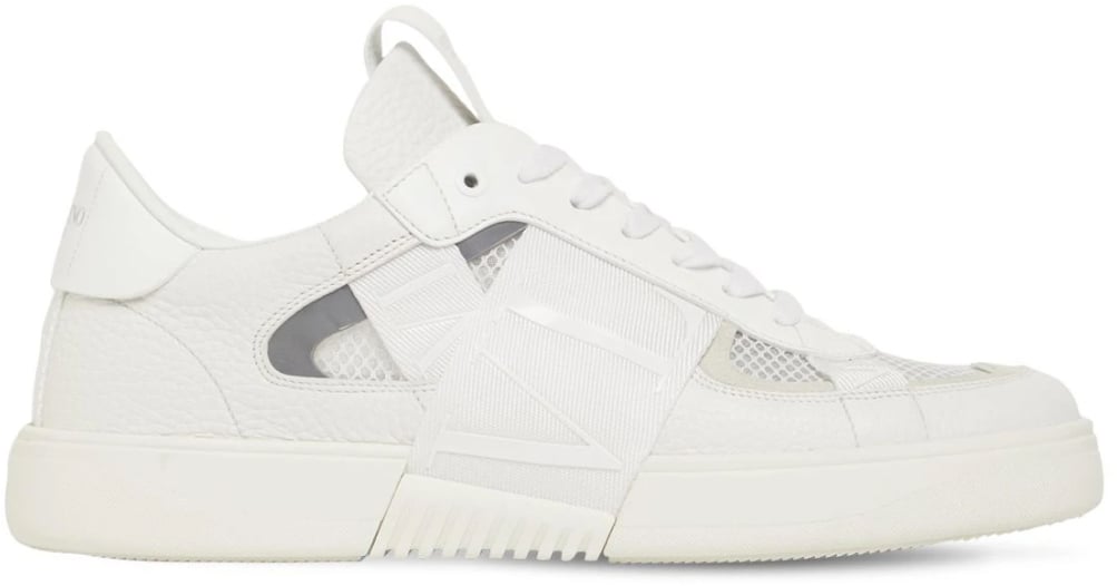 Valentino Garavani Vl7n Logo Low-top Sneakers Wit