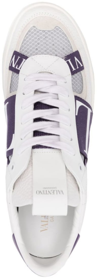 Valentino Garavani Vl7n Logo Low-top Sneakers Wit