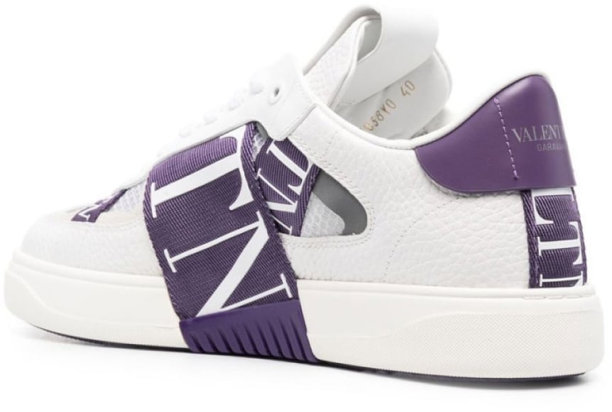Valentino Garavani Vl7n Logo Low-top Sneakers Wit