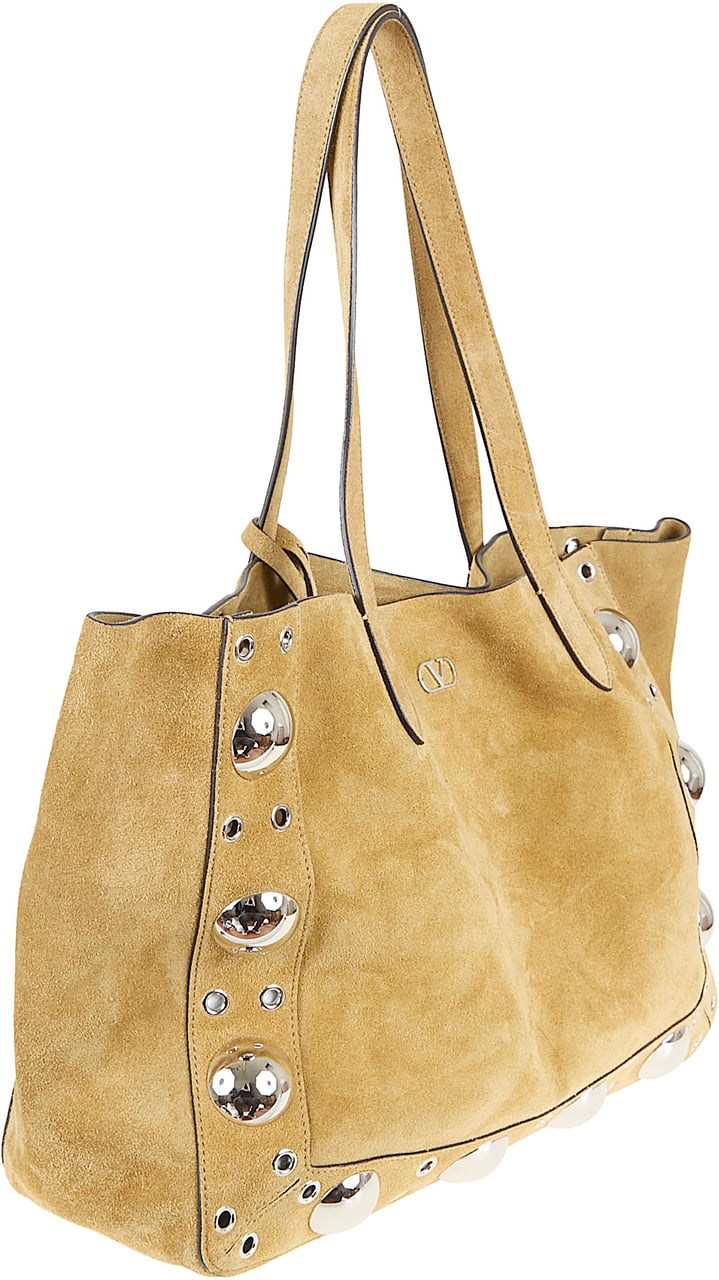 Valentino Garavani VALENTINO GARAVANI LARGE TOTE NELLCOTE Maroon