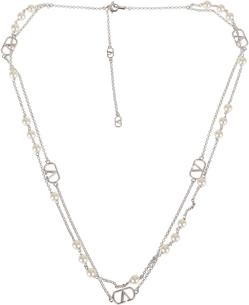 Valentino Garavani VALENTINO GARAVANI NECKLACE (L.70) Zilver