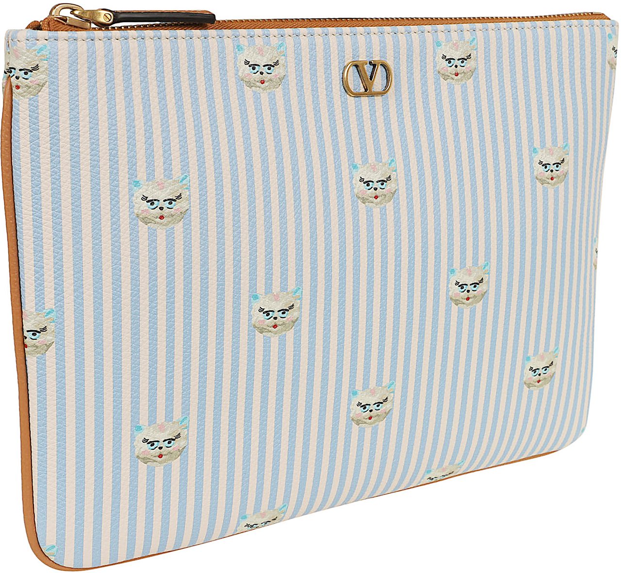 Valentino Garavani VALENTINO GARAVANI POUCH VLOGO SIGNATURE Wit