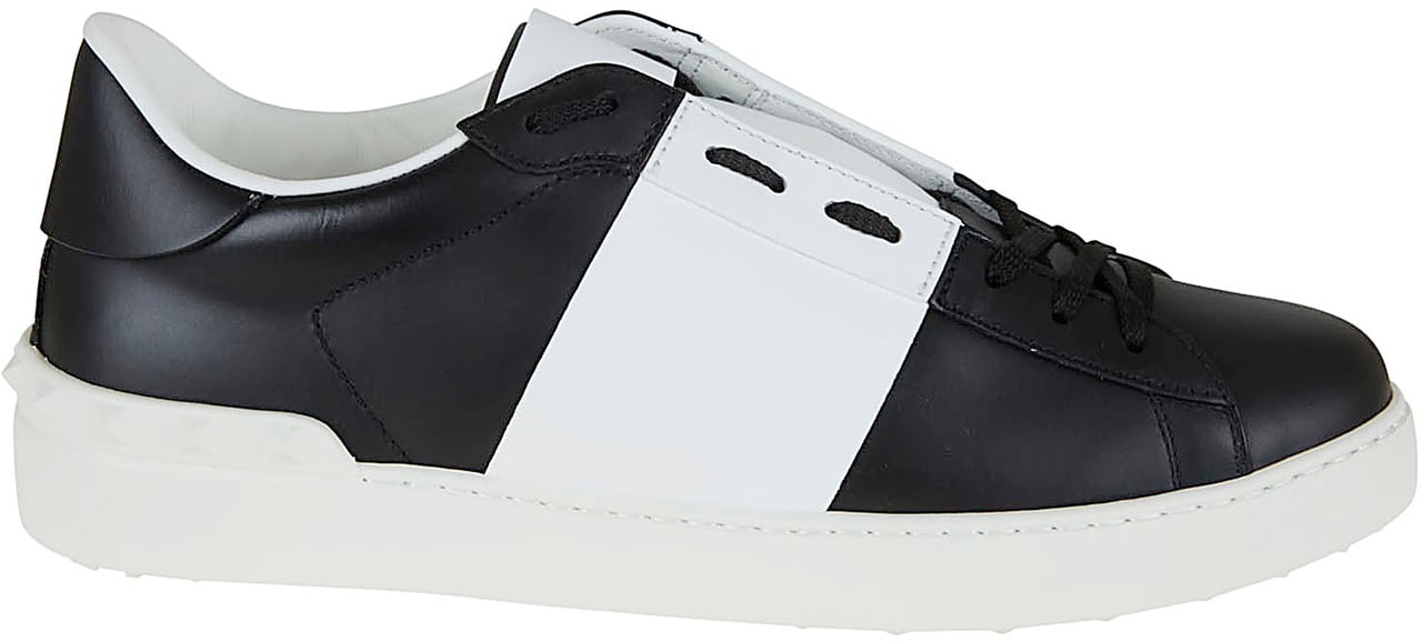 VALENTINO GARAVANI SNEAKER OPEN Zwart