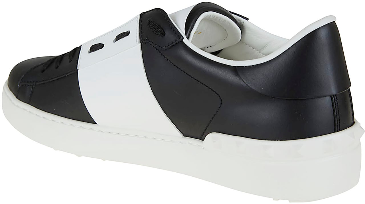 VALENTINO GARAVANI SNEAKER OPEN Zwart