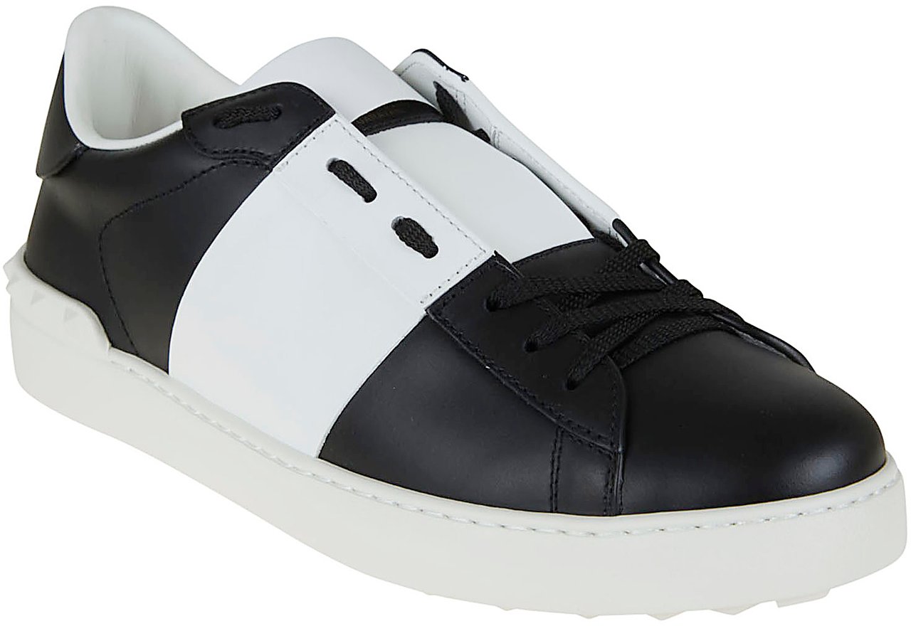 VALENTINO GARAVANI SNEAKER OPEN Zwart