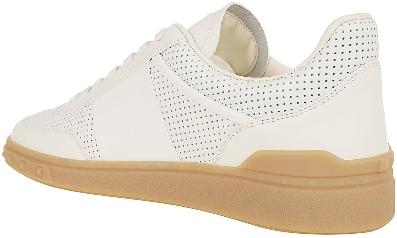 VALENTINO GARAVANI SNEAKER UPVILLAGE NAPPA TRAFORATA Wit