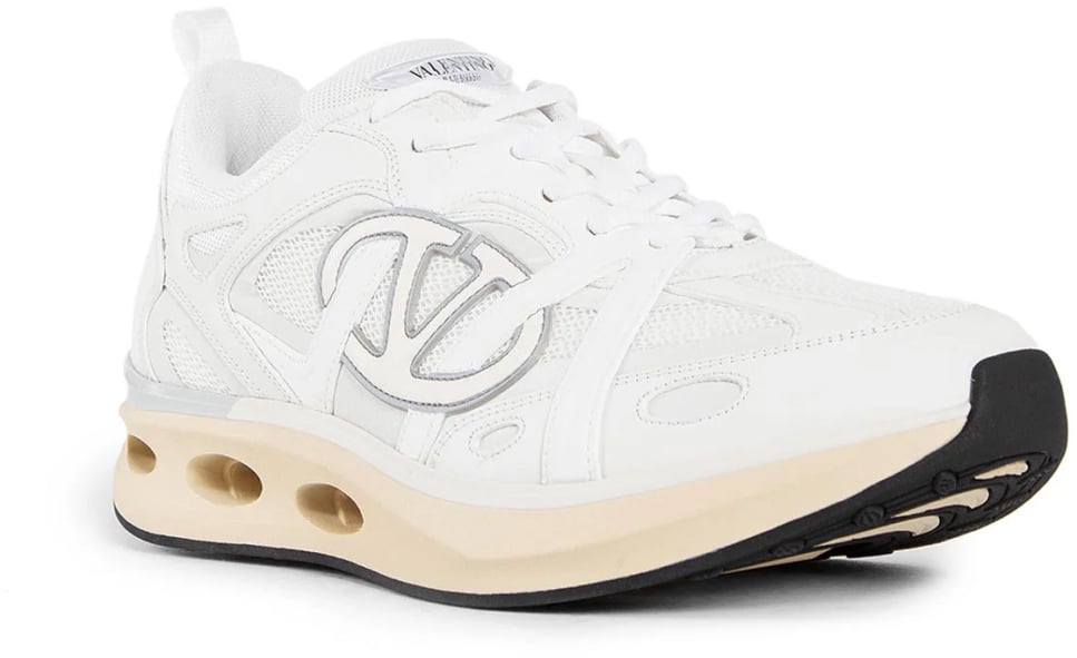 Valentino Garavani Vlogo Easyjog Sneakers Wit