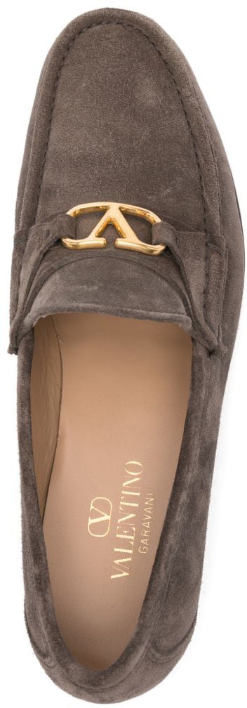 Valentino Garavani Flat Shoes Grey Grijs