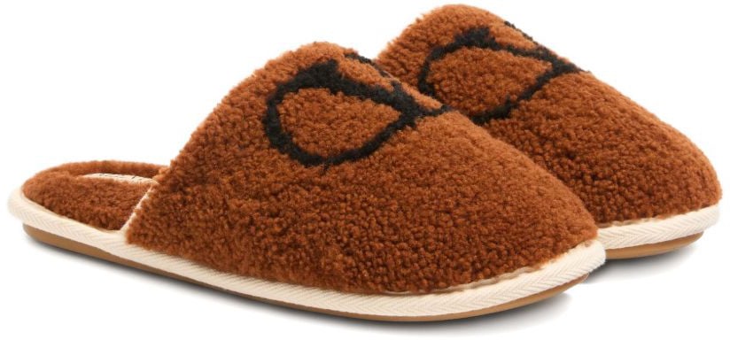 Valentino Garavani Sandals Leather Brown Bruin