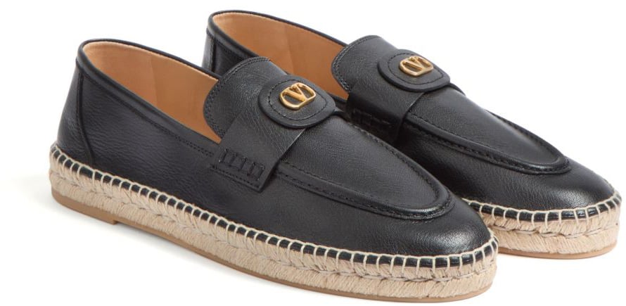 Valentino Garavani Flat Shoes Black Zwart