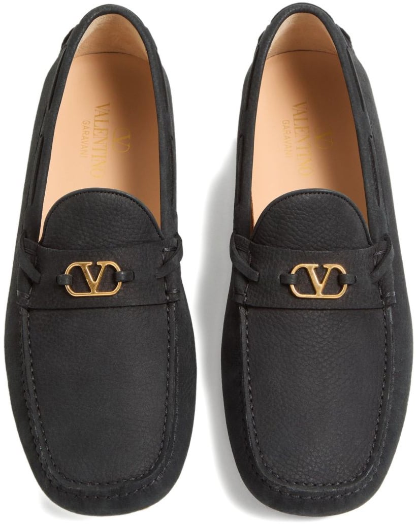 Valentino Garavani Flat Shoes Black Zwart