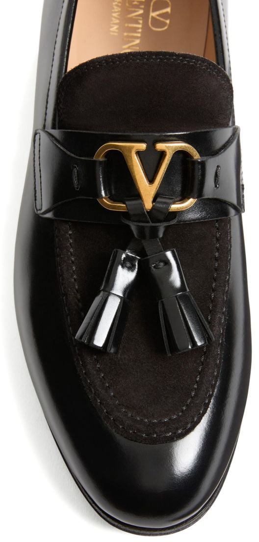 Valentino Garavani Flat Shoes Black Zwart