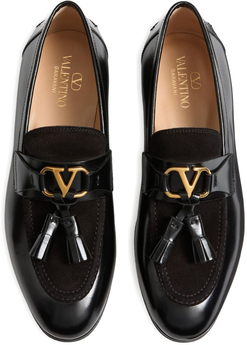 Valentino Garavani Flat Shoes Black Zwart