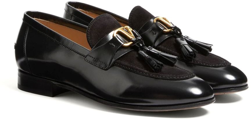 Valentino Garavani Flat Shoes Black Zwart